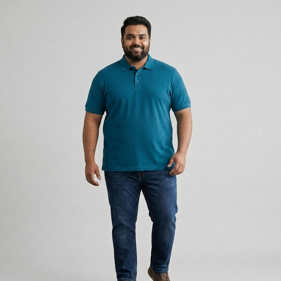 Quarkvibes Polo Shirts - Plus Size Classic Polo Collection